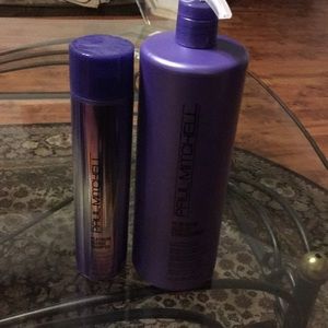 Paul Mitchell Platinum blonde conditioner& shampoo